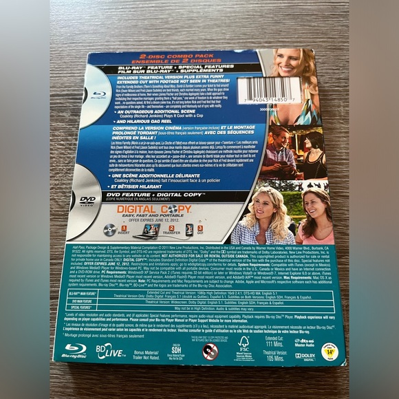 📀 3/$15 or 4/$20 📀 Hall Pass Bluray - Picture 2 of 3